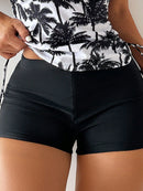 Conjunto Tankini com Top Halter e Shortinho Conjunto Tankini com Top Halter e Shortinho Maritima Moda Praia