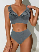 Biquíni Alta Sustentação Riviera Listrado Biquíni Alta Sustentação Riviera Listrado Maritima Moda Praia Preto PP 