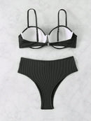 Biquíni Cintura Alta com Fivela Luxo Biquíni Cintura Alta com Fivela Luxo Maritima Moda Praia 