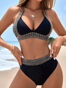 Biquíni Leth Maritima Moda Praia Preto P 