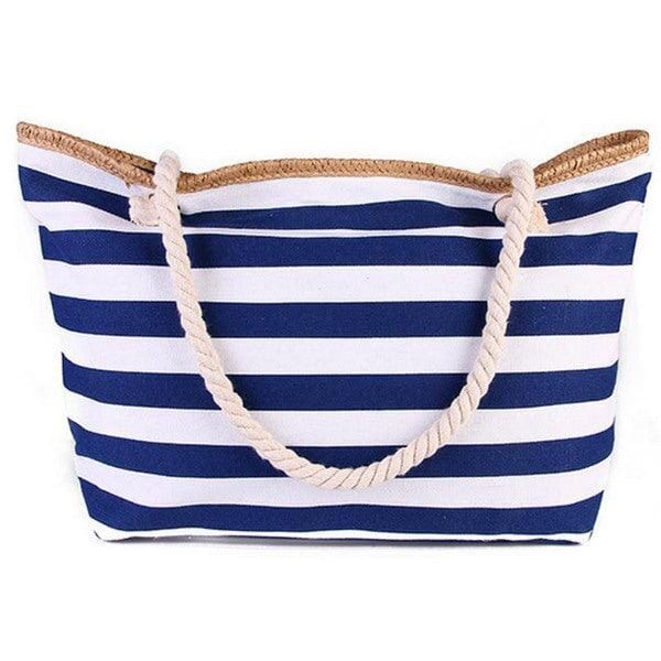 Bolsa de Praia Joyce Maritima Moda Praia Modelo 1 - Azul 