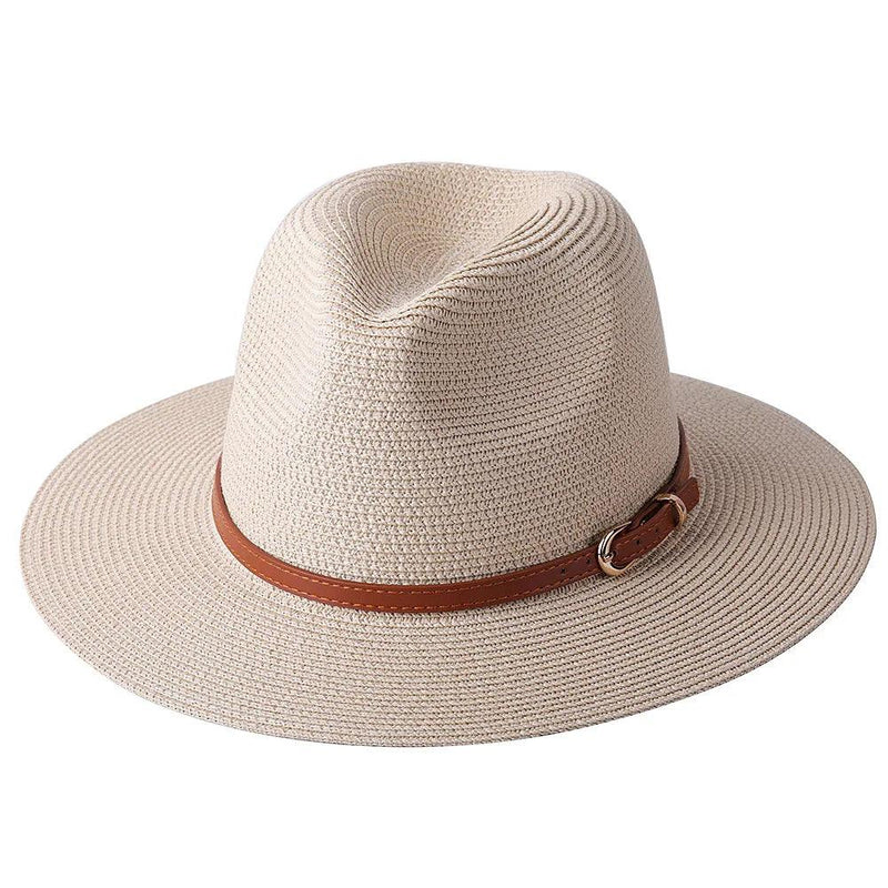 Chapéu de Praia Rebeca Maritima Moda Praia Bege 56-58cm 