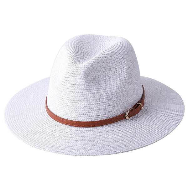 Chapéu de Praia Rebeca Maritima Moda Praia Branco 56-58cm 