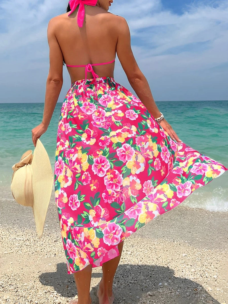 Conjunto 3 peças Isabella Maritima Moda Praia 