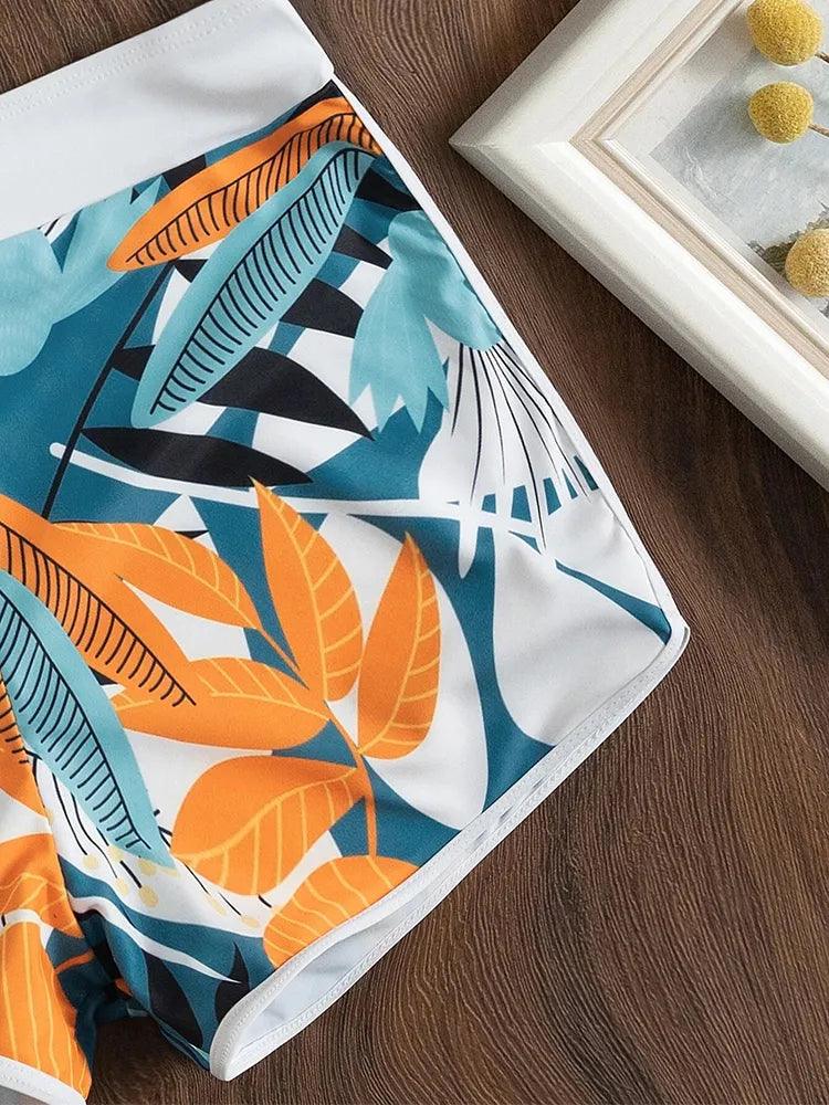 Conjunto Biquíni e Short - Flor & Sol Maritima Moda Praia 