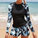 Conjunto camisa de proteção + short Maritima Moda Praia 