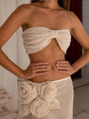 Conjunto de Biquíni Floral 3D Maritima Moda Praia 