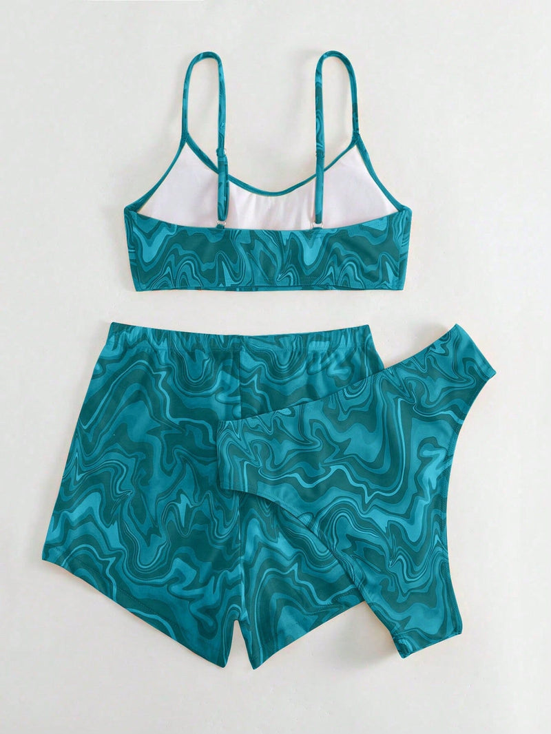 Conjunto Praia Ilhabela 3 Peças Conjunto Praia Ilhabela 3 Peças Maritima Moda Praia 