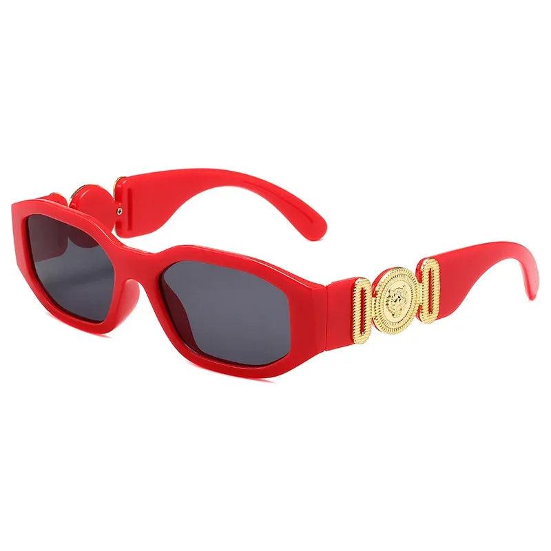 Óculos de sol Zafira Maritima Moda Praia Vermelho 