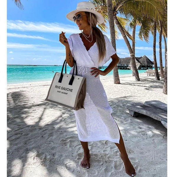 Saída Banho Chemise Cecília Maritima Moda Praia 