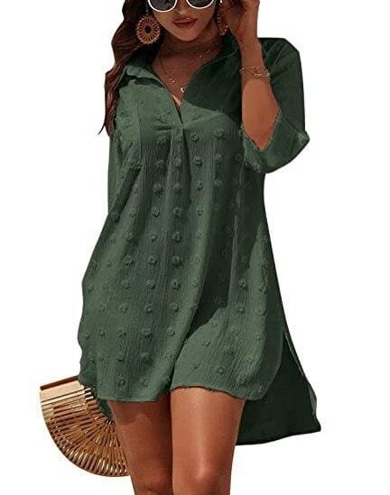 Saída de Banho Chemise Celine Maritima Moda Praia MODELO 3 P 