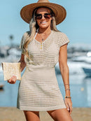 Saída de Praia em Crochê Luiza Maritima Moda Praia 