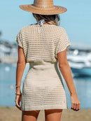 Saída de Praia em Crochê Luiza Maritima Moda Praia 