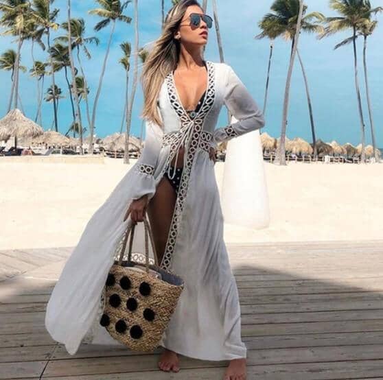 Saída de praia Grega Maritima Moda Praia 