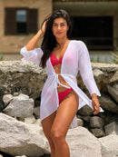 Saída de Praia Kimono Luxo Saída de Praia Kimono Luxo Maritima Moda Praia 