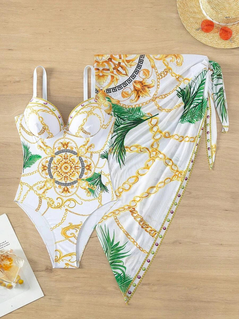 Top 1 da Marítima – Conjunto Maiô com Saída Top 1 da Marítima – Conjunto Maiô com Saída Maritima Moda Praia 