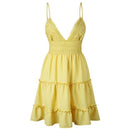 Vestido de Praia Emmy Maritima Moda Praia Amarelo P 