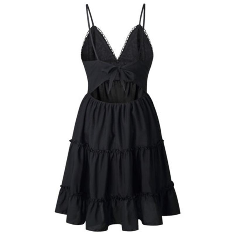Vestido de Praia Emmy Maritima Moda Praia Preto P 