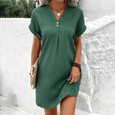 Vestido de praia Verônica Maritima Moda Praia Verde G 