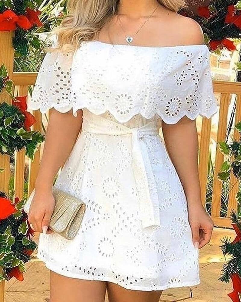 Vestido Kristen Maritima Moda Praia 