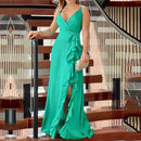 Vestido Laura Maritima Moda Praia verde P 