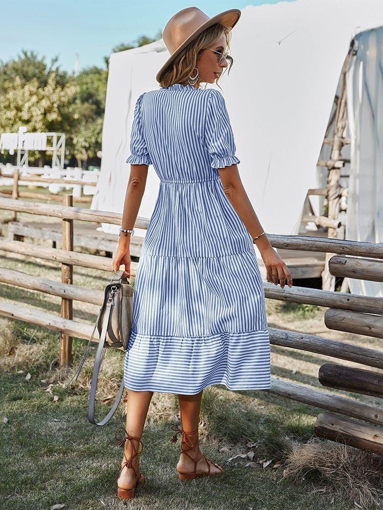 Vestido Nina Maritima Moda Praia 